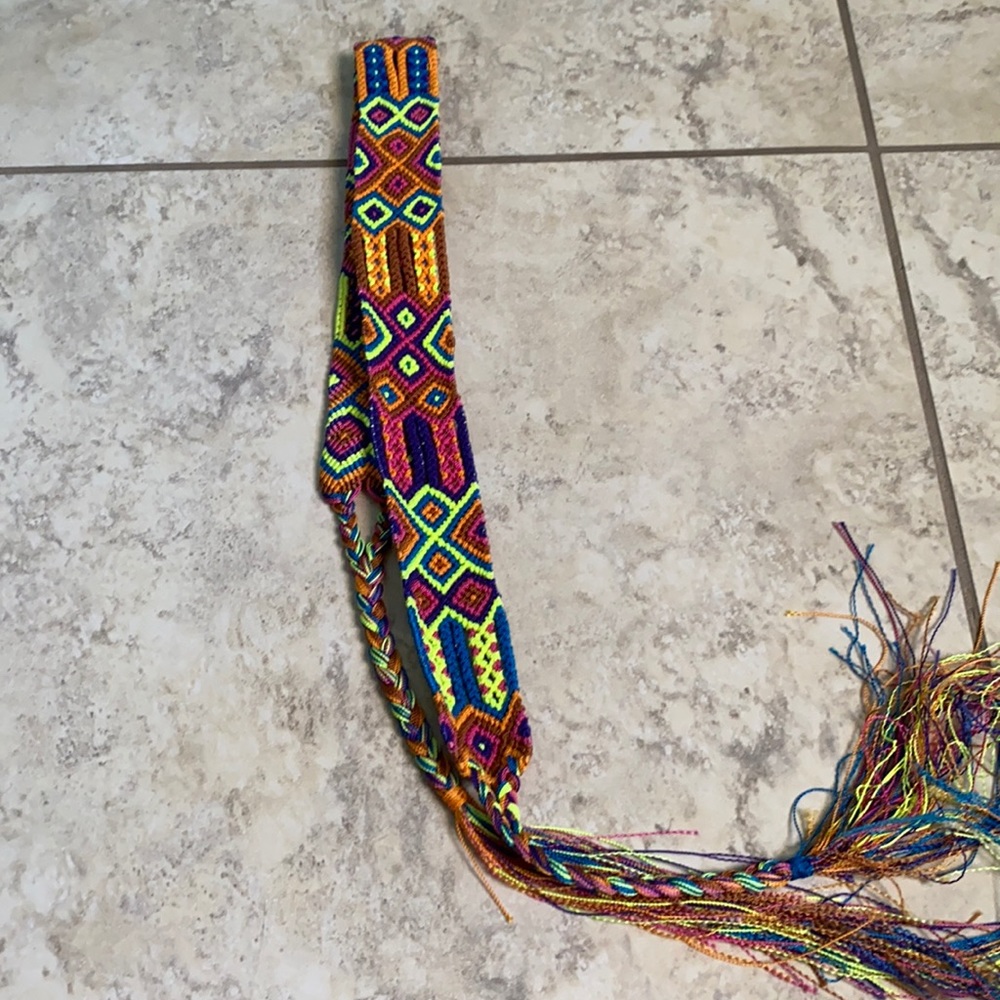 Wayuu crocheted belt